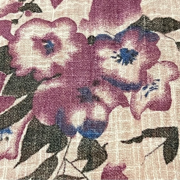 VASNA Lace Shift Dress Sm Boho Lagenlook Layered Flowy Mesh Pink Blue Floral - Picture 17 of 17